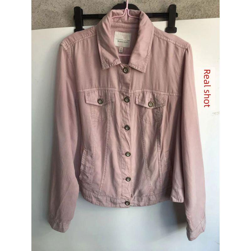 

Осеннее короткое пальто большого размера приталенного силуэта Defect 00