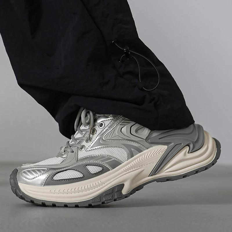 Sneakers Shoes for Men Vulcanized Shoes Vintage Design Platform Skateboard Casual Outdoor Sports Shoes Man Tennis Mens Sneakers