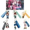 Japan Anime Demon Slayer Keychain With Figure Pendant Key Ring Party Gifts