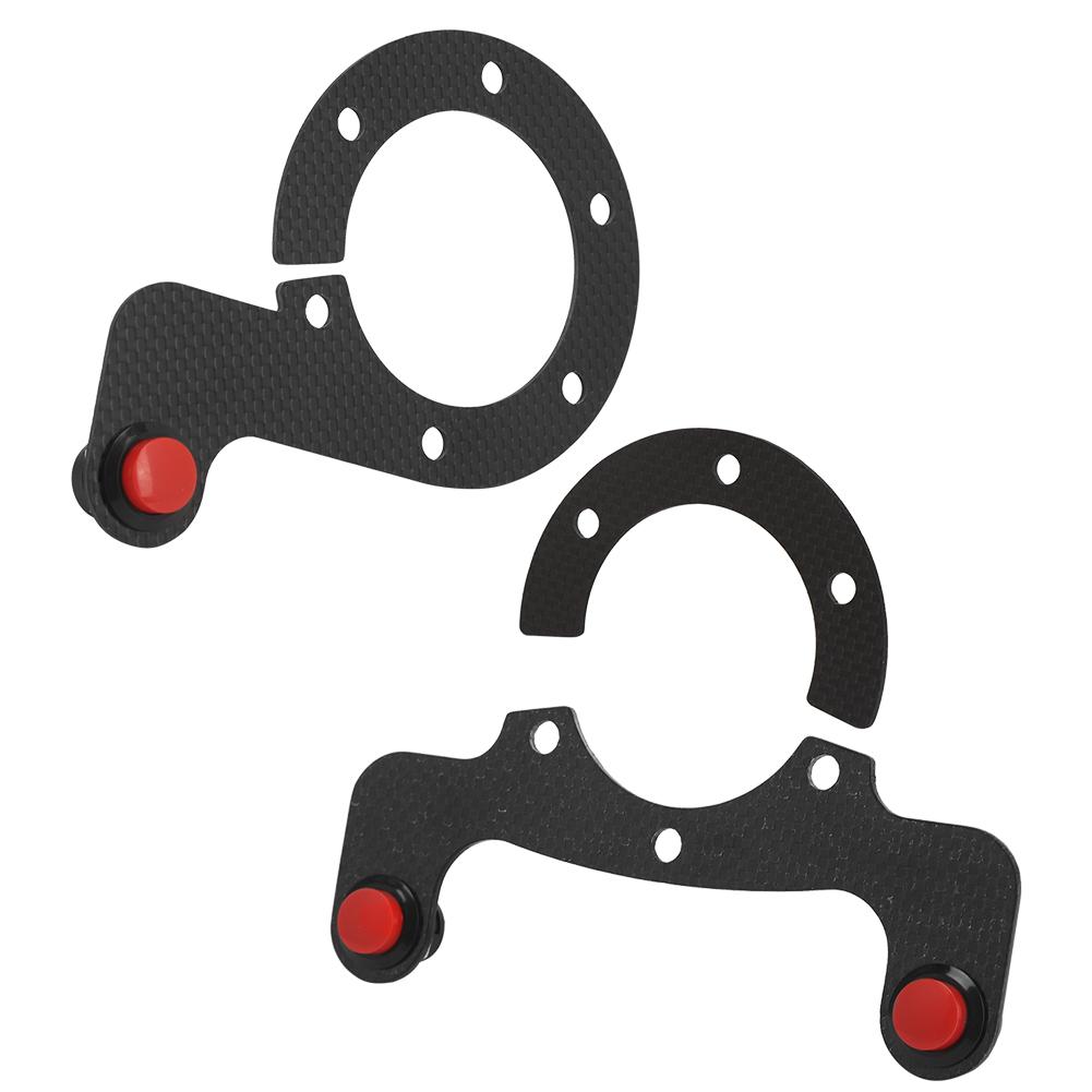 Kohlefaser Externe Hupenknopf-Kits für MOMO/OMP/Nardi/ 6 Lenkräder Lenkrad Hupenknopf