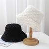 Internet Celebrity Pleated Seersucker Fisherman Hat Children Spring and Summer Ins Retro Fashion Versatile Texture Basin Hat