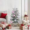 XL Christmas Ornament Set 15 pcs Pink Plastic