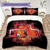 Molten Metal Power Symbol Threepiece Set 1 Duvet Cover 2 Pillowcase Without Core Without Core Christmas Birthday Gift