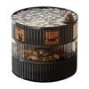Clear Window Food Container for Easy Access to Snacks Fruits Nut Removable Layers Kitchen Storage Organizers