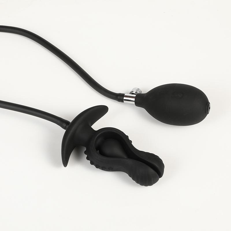 Nafukovací anální anální dilatátor bez vibrátoru Masážní přístroj prostaty Vaginální dilatátor G Stimulátor expanze bodu G Anální sexuální hračky pro dospělé