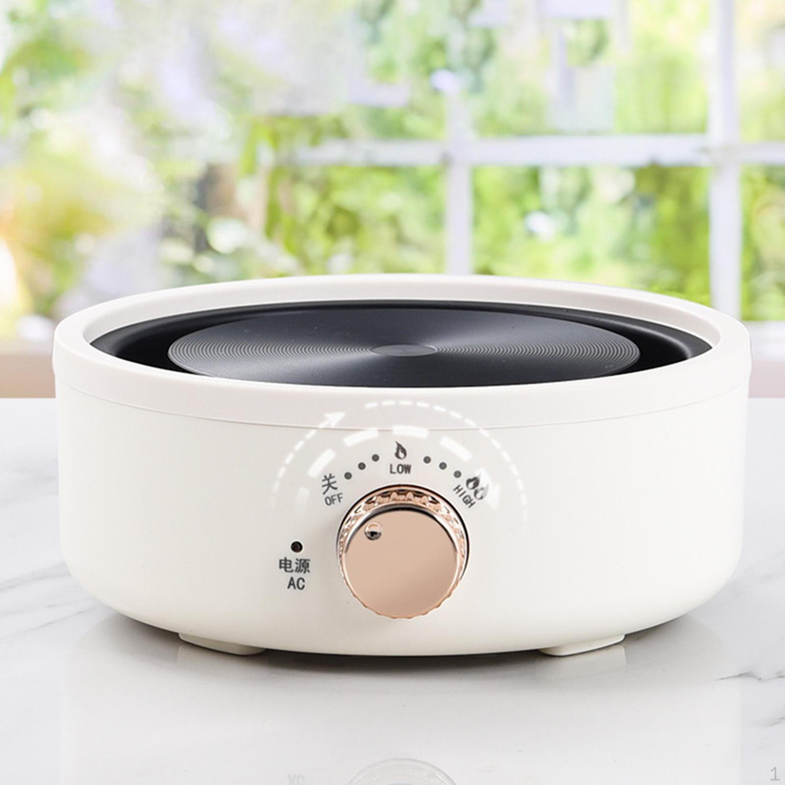 

Электрическая плита для столешницы, адаптер для вилки ЕС, компактный, для кемпинга, на открытом воздухе, в помещении, белый белый