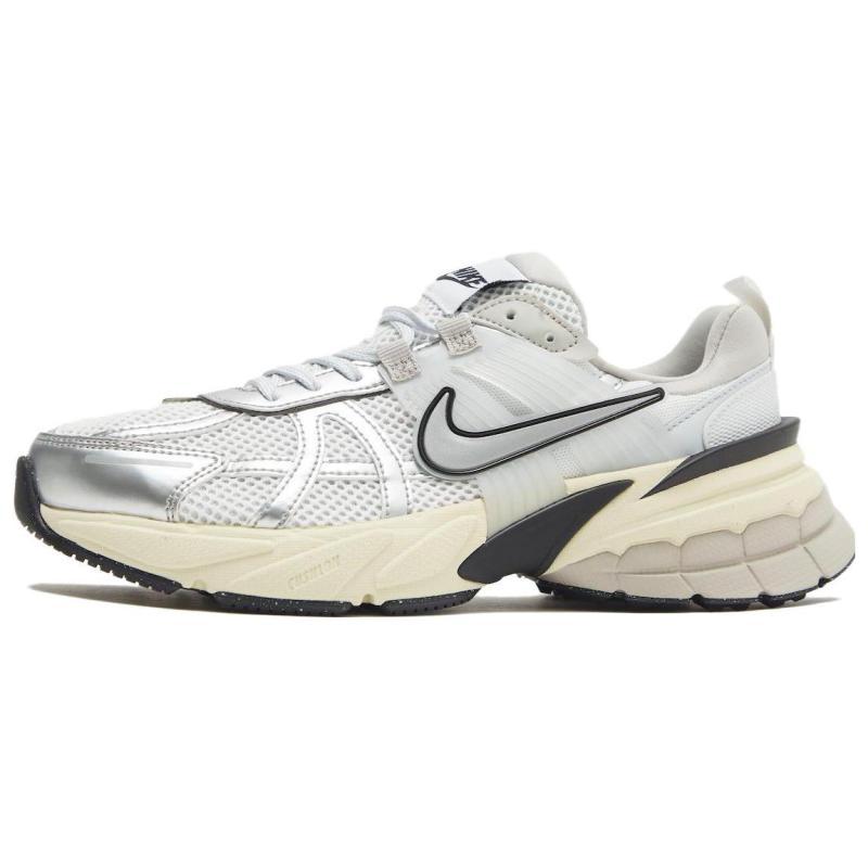 Nike V2K Run Summit White Metallic Silver Women's Sneakers FD0736-100