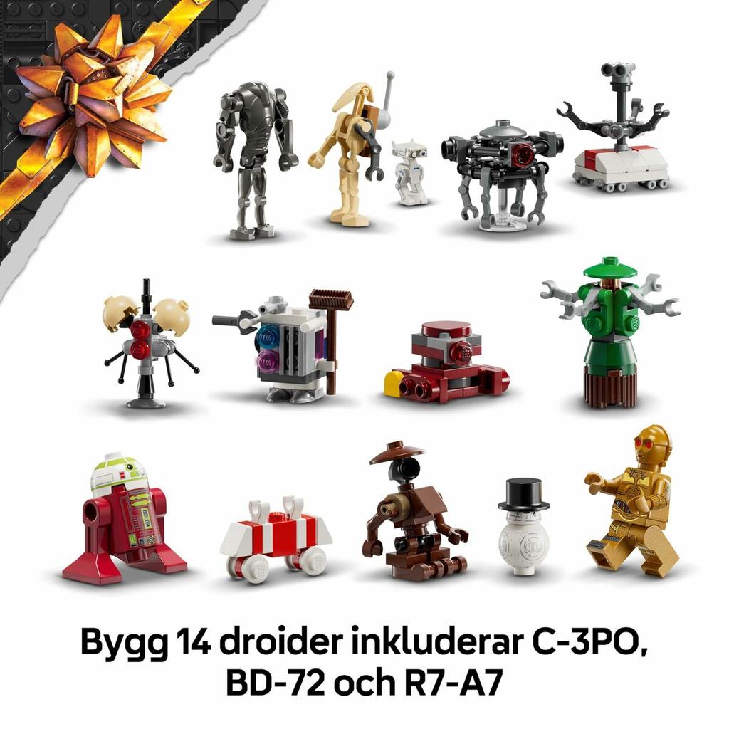 Bausatz Lego 75418 Adventskalender 2025 Star Wars 263 Teile