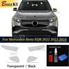 Für Mercedes-Benz EQB   2024 Scheinwerfer Rückspiegel Auto Folie TPU Lackschutzfolie Vorgeschnitten PPF Kratzfest Klar Schwarz