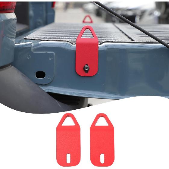 Car Tailgate Tie Down Anchor Bed Cleat Compatible with Ford Maverick 2022-2025 Truck Tailgate Bed Tie Down Anchors Rings Trailers Hook Cargo Bolt