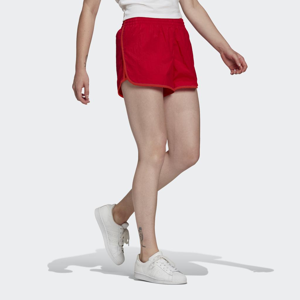 adidas Originals 3 Stripes Casual Shorts Women's Red Moderate GN2886