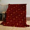 1pc Glasses Lightning Bolt Pattern Outdoor Flannel Throw Blanket All Season Soft Warmth,Home Decor 1031036