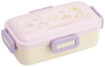 Skater Bento Single Made In Dishwasher and Microwave Sumikkogurashi Omajinai Box, 530ml, Tier, Japan, Leak-Resistant, 4-Point Lock, Safe, (Charm)