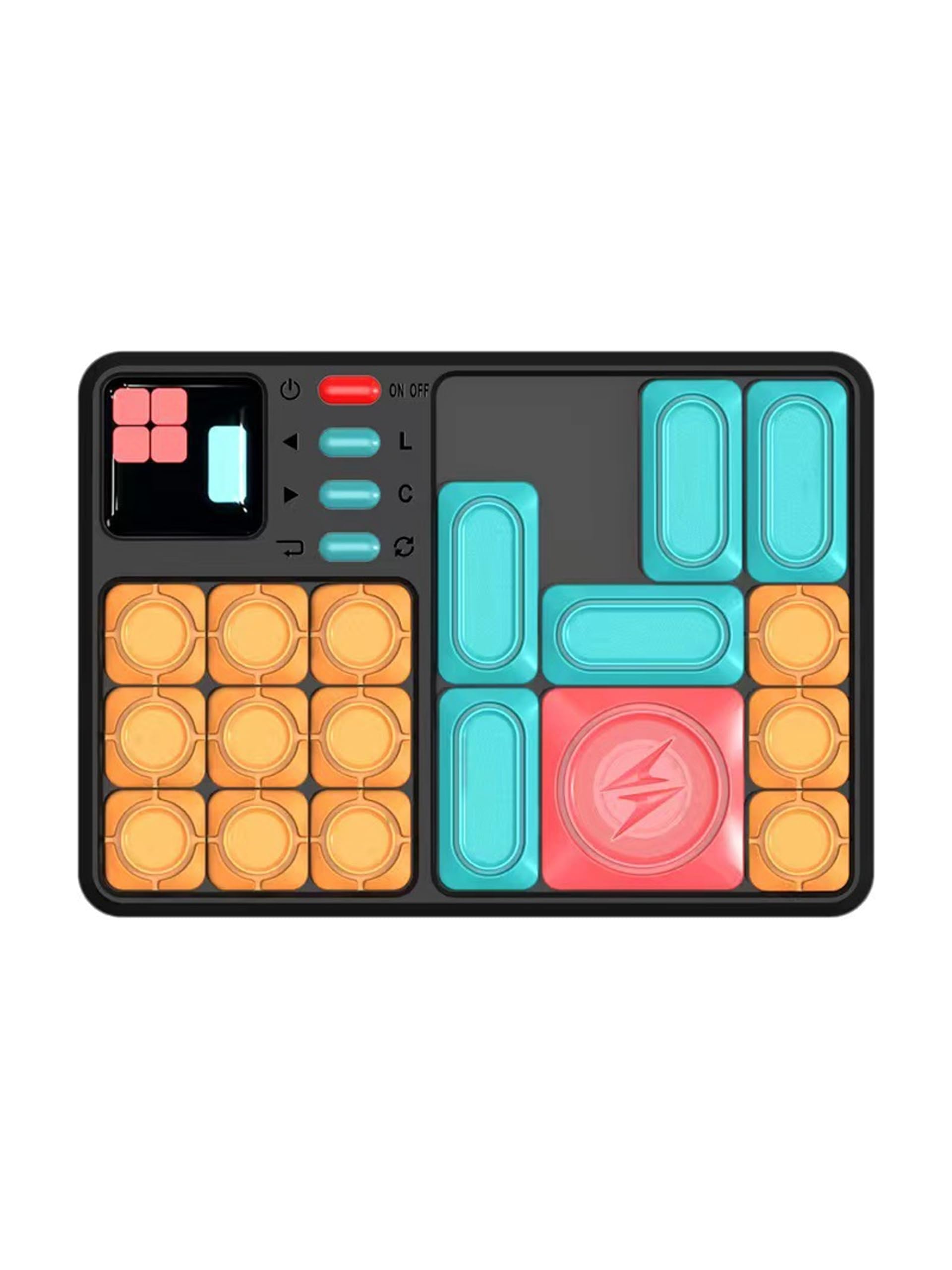 

AAGWW Slide Puzzle, Mobile Game, Flip and Slide, Brain Training Puzzle, Electronic Educational Game, 500+ Levels, Magnetic Pieces,