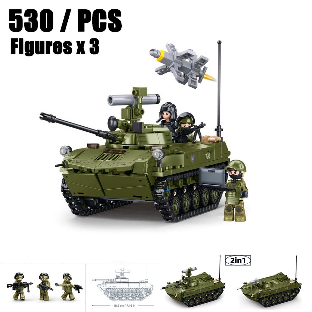 NEW Sluban M3A3S Infantry Armored Vehicle