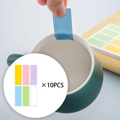 Self Sticky Notes Bookmark Oilproof Waterproof Colored for Home Office Meeting Smooth Writting