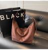 Suede Bag Women's Large-capacity New Autumn and Winter Casual Shoulder Messenger Bag Dumpling Bag