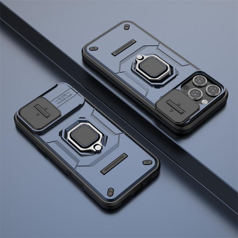 For iPhone 16 Pro Max Case Slide Camera Len Cases iPhone 16 Pro Max Cover Shockproof Armor PC TPU Cover For iPhone 16 Pro Max