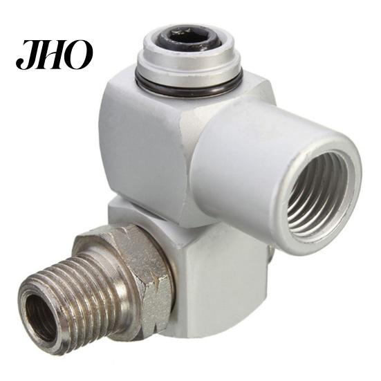 1/4inch Pneumatic Universal 360 Degree Swivel Air Hose Connector Adapter Fit Tool