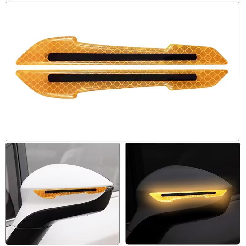 Car Door Handle & Bumper Protector Film - Anti-Scratch Decorative Sticker for Front, Rear, and Wheel Arch