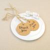 100pcs Wedding Kraft Paper Tag Bonbonniere Favor Gift Tags