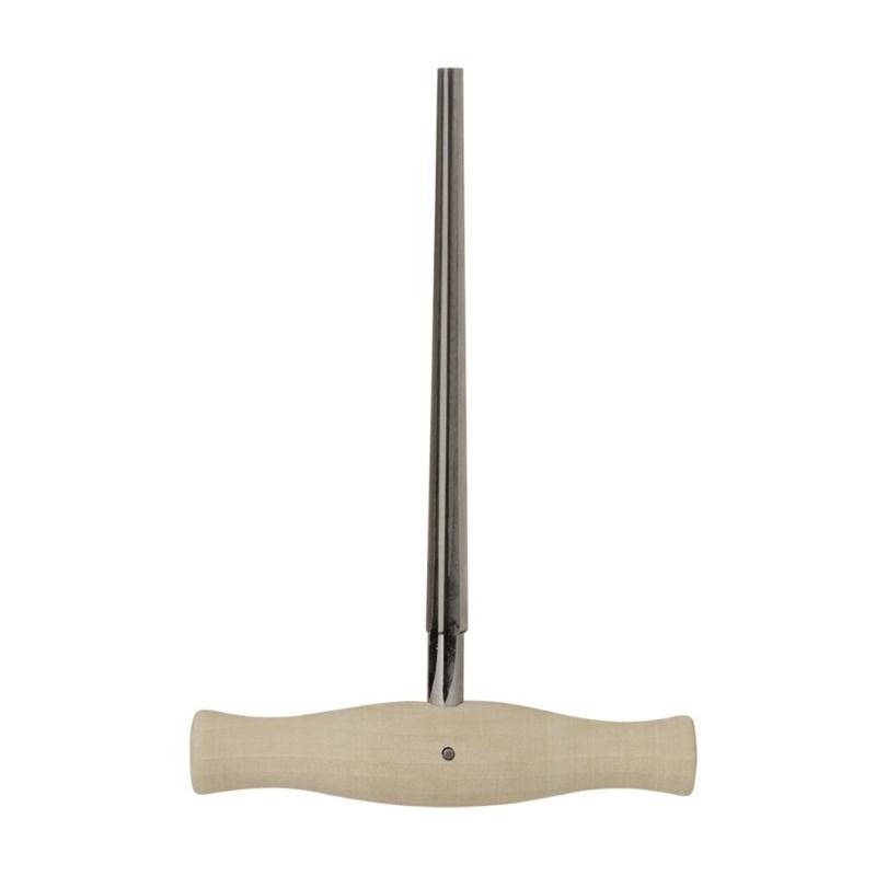 Violin Reamer with Wooden Handle Violin Peg Hole Reamer Violin Making Tools Metal Violin Making Gadget Viola Peg Reamer