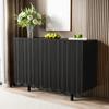 Cabinet Storage Spacious Countertop Stable Structure Minimalist Style Strong Load-bearing with Shelf Heavy Duty Freestanding Sideboard Hutch