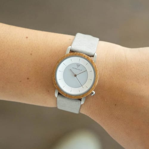 KERBHOLZ Women's Wooden Watch, German Design, Water Resistant, Officially Imported, MMER7608
