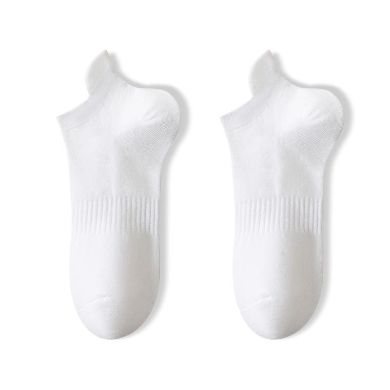 

Мужские носки до щиколотки большого размера - Весенне-летний стиль, устойчивые к запаху, влагоотводящие, доступны в размерах XL, идеально подходят для спорта. Plus Size (39-46) белый