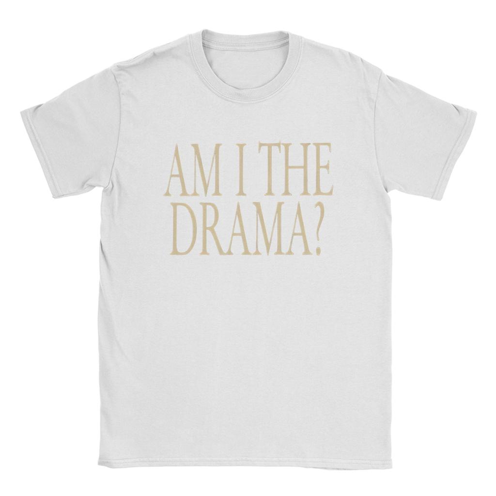 Novelty Cardi B Am I The Drama 2026 Art TShirt for Unisex Round Collar Cotton T Shirts  Short Sleeve Tees Printed Clothing