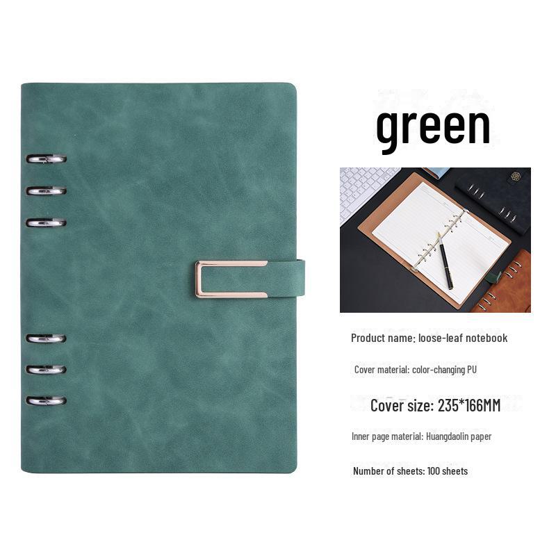 

Набор из отрывных блокнотов формата А5 с пряжкой, подарочной коробкой и логотипом для печати A5