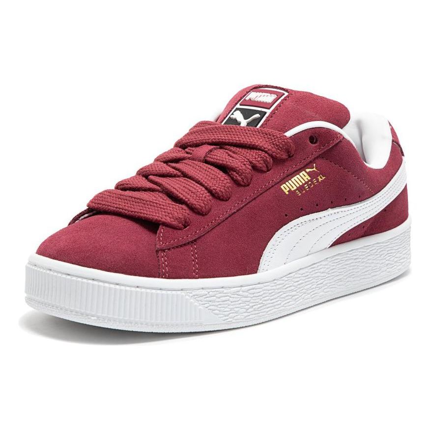 Puma Suede XL Casual Durable Low-Top Sneakers Unisex sneakers Red White 395205-12