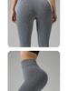 Europeiska & Amerikanska Högmidjade Randiga Yoga Byxor med Magekontroll - Dam Fitness & Löpning Leggings