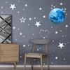1 Glow Stars In the Set Wall Moon Pattern Stickers Dark PVC Bedroom Ceiling Decals Home Decor