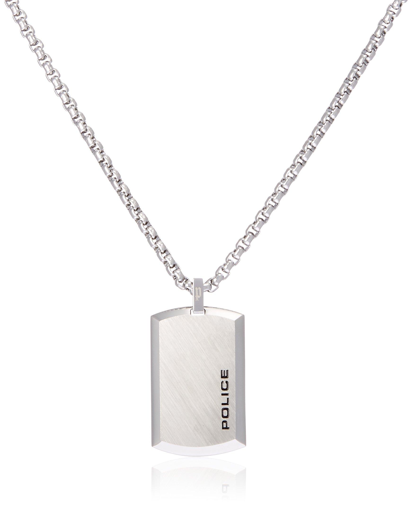

Police PURITY Stainless Steel Necklace for Men 25988PSS01 (M)