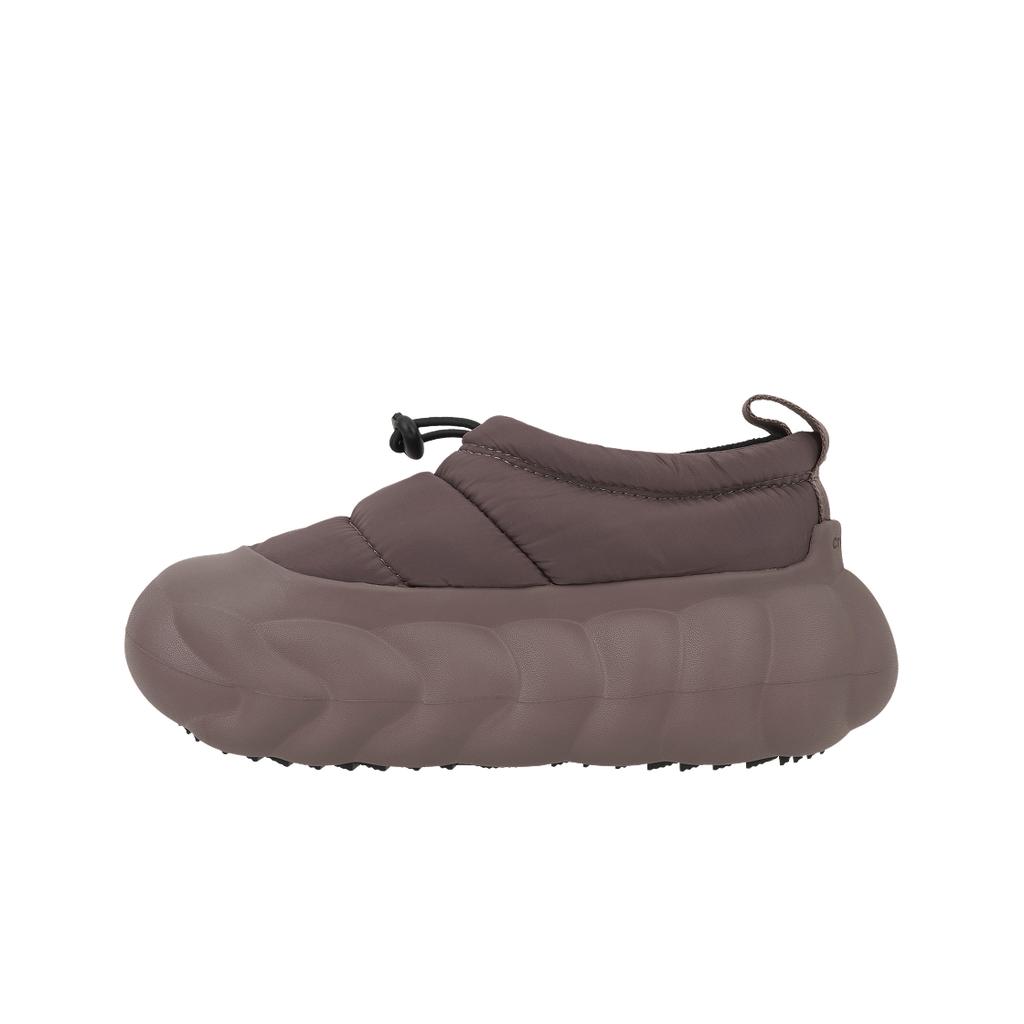 Crocs Overpuff Shorty Truffle Sneakers Unisex Brązowe 210668-0LF
