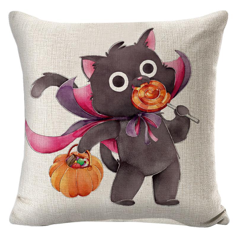 Pillow Christmas Pillowcase Set Home Bed Cushion Cover Office Sofa Waist Cushion