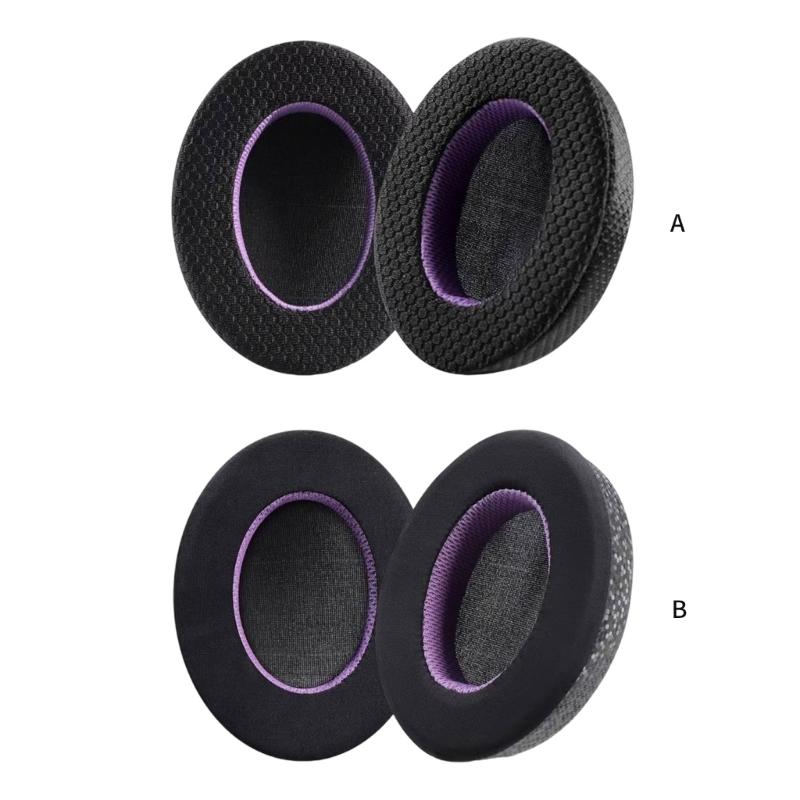 Replacement Ear Cushions for WHXB910N Bluetooth-compatible Headsets Earpads Features Fabric Noise Isolation Foam