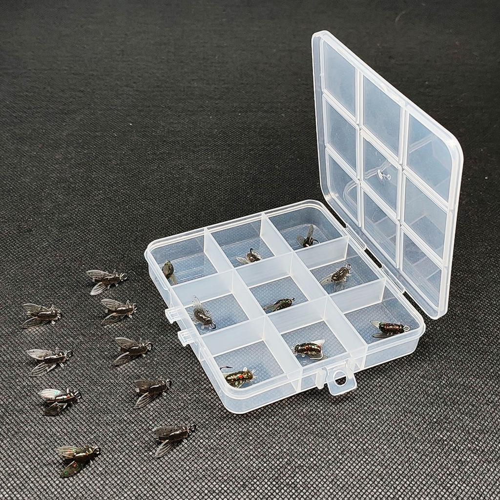 Fly Fishing Flies 18Pcs-2 Boxs Bundle 3 Different Styles Wet Flies Bait for Catching Fish Like Trout/Bass Etc In Fresh Water