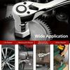 32pcs Mechanics Tool Set ,1/2" Drive Deep And Standard Sockets,Ratchet Wrench Set, Mechanic Tool Kits For Auto Repair