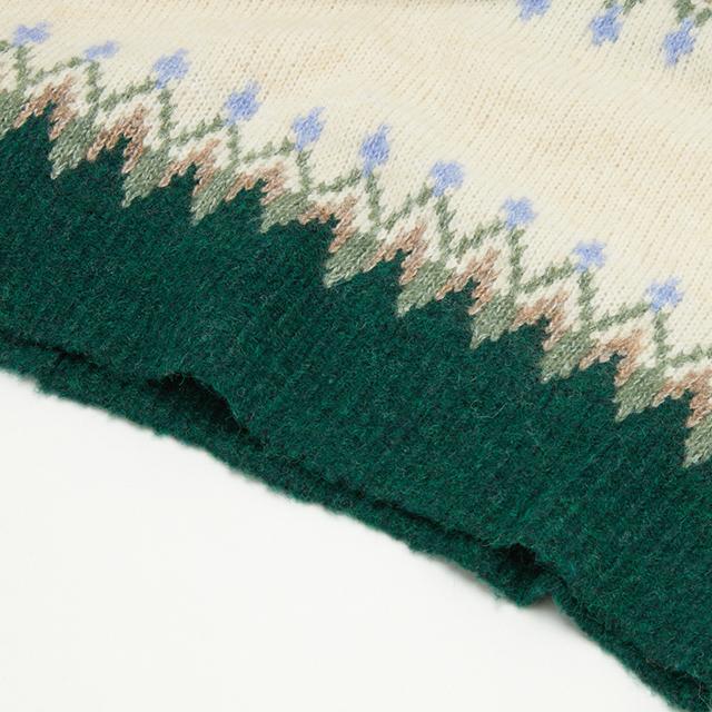 LAP Coloring Nordic Oversized Knit Aq4Khb24