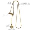 Israel Hexagram Je Magen David Pendant Necklace for Women Men Stainless Steel Star of David Adjustable Chain Jewelry Gift