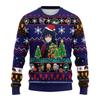 Agatsuma Zenitsu Sweatshirt Funny Kawaii Hoodie Ugly Christmas Outfit Harajuku Demon Slayer Anime Pullovers Hip Hop Streetwear