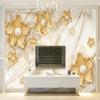 3d Wallpaper Gold European Style Jewelry Flowers Photo Wall Murals Living Room Tv Sofa Bedroom Home Decor 3d Fresco