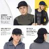 FELLOW Surf with Neck Guard and for Surfing and Outdoor UV Size 59cm Men's Cap, 59cm, Strap, Unisex, Activities, Protection, Khaki, L (Men's)