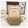 Schoolbag1011 New School Bag Japanese Versatile Ins Wind Women's Backpack Simple Large Capacity Middle and High School Student Backpack