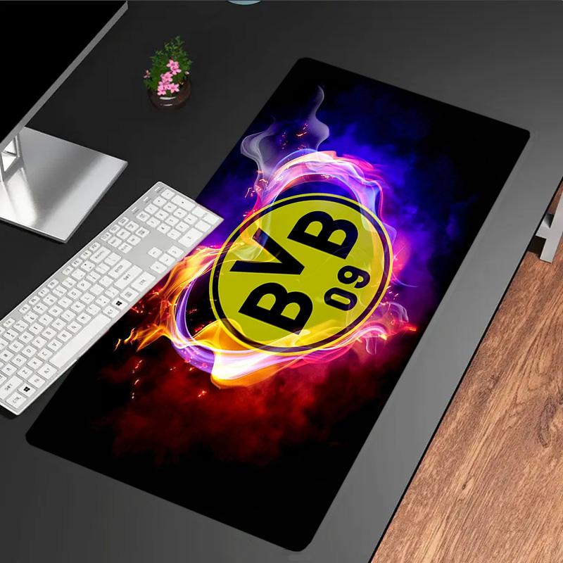 Bvb 09 Football Club mouse pad, rubber base, esports desk mat, mouse pad for gamers and office use, gaming desk , easy to clean mat