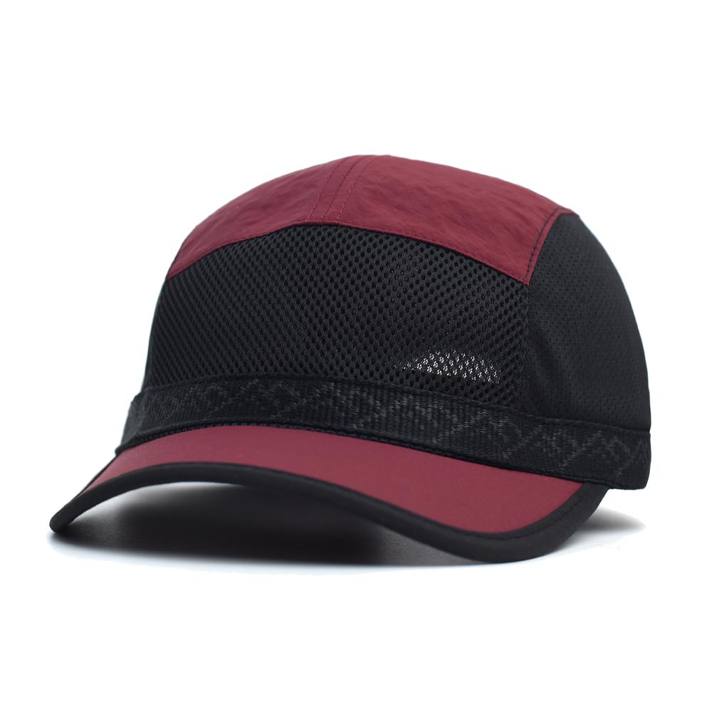 

Adjustable Dad Hat Short Brim Mesh Baseball Cap for Men And Women Breathable Outdoor Spring Summer Cap Adjustable 56-59 cm красный