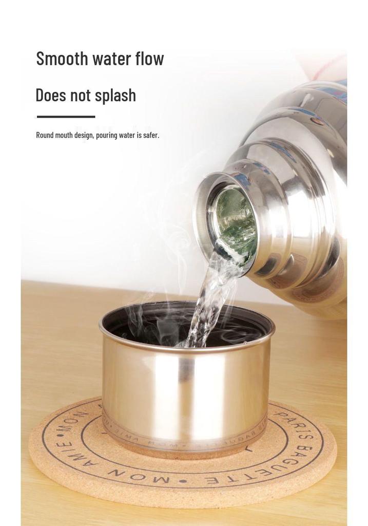 Large Capacity Stainless Steel Insulated Thermos Flask for Hot Water