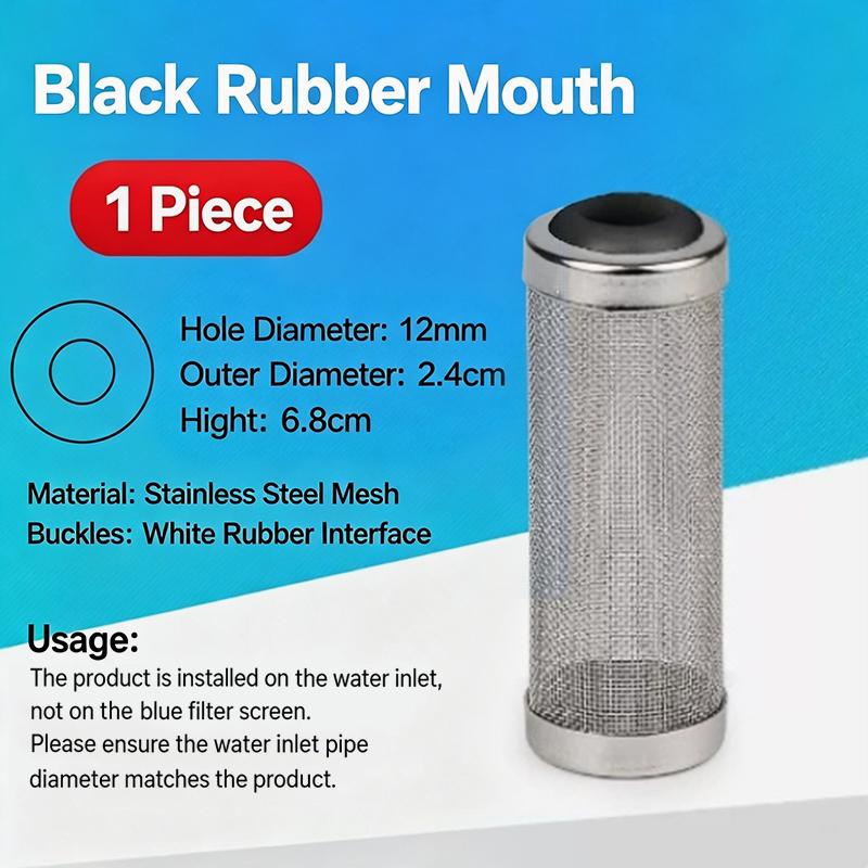 Stainless Steel Aquarium Filter Inlet Guard Dense Mesh Anti Clog Protects Fish Shrimp For Home Fish Tanks